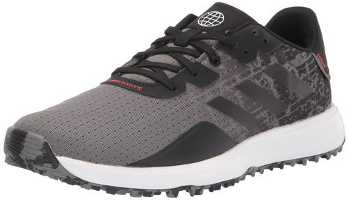 adidas Mens S2g Spikeless Golf Shoes Grey Four/Core Black/Grey Six 11.5 Wide