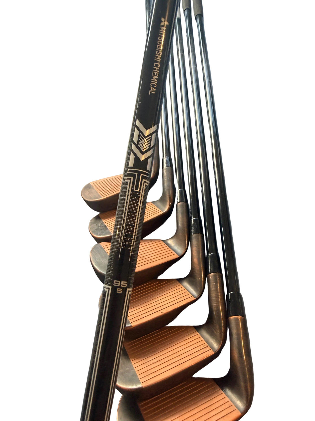Callaway Apex Ai300 Brushed Copper 5-AW MMT 95g Stiff Flex Irons (Used)